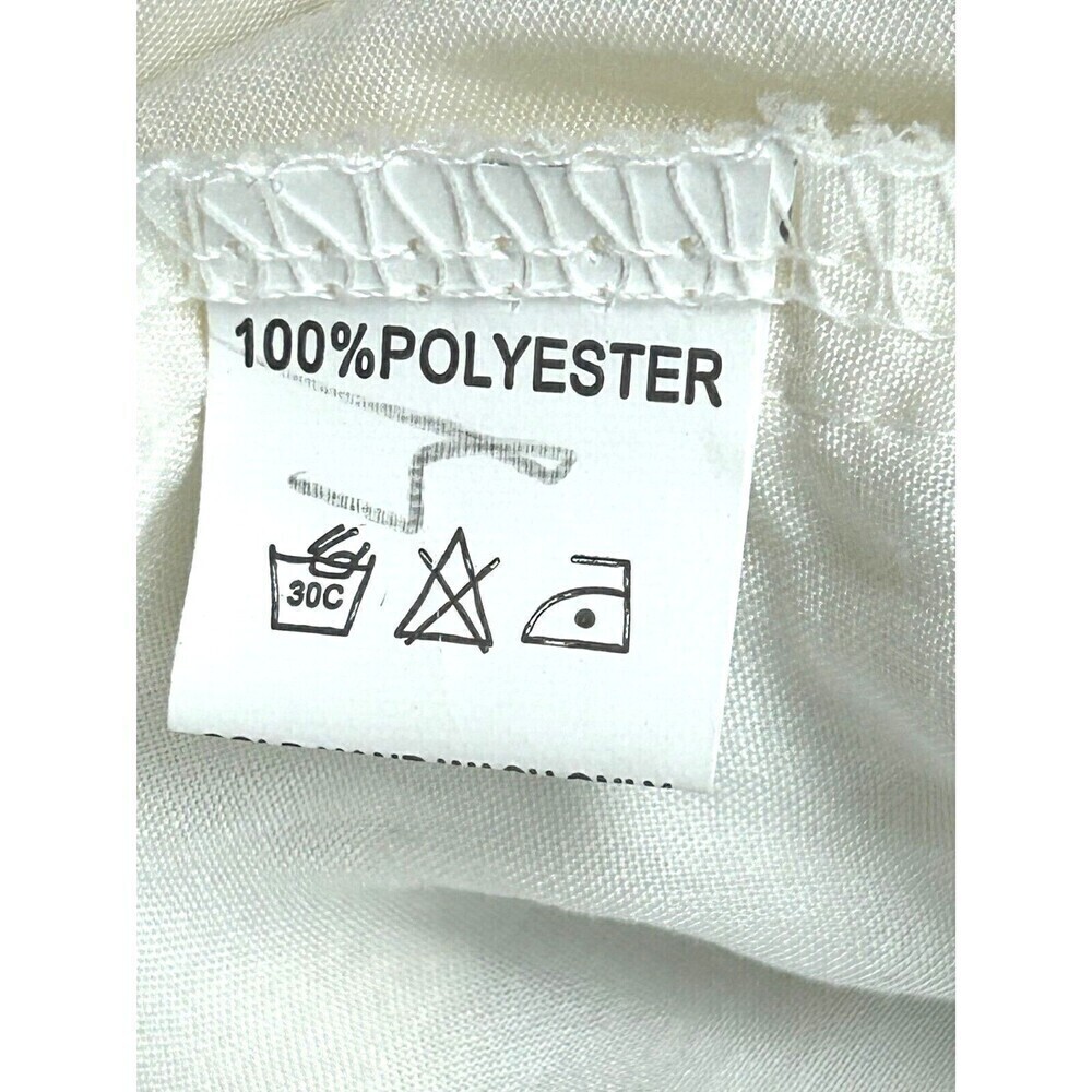 Showpo Womens Size 14 Cream Floral Wrap Coss Maxi Dress Cap Sleeves Flowy T4 - Picture 11 of 12